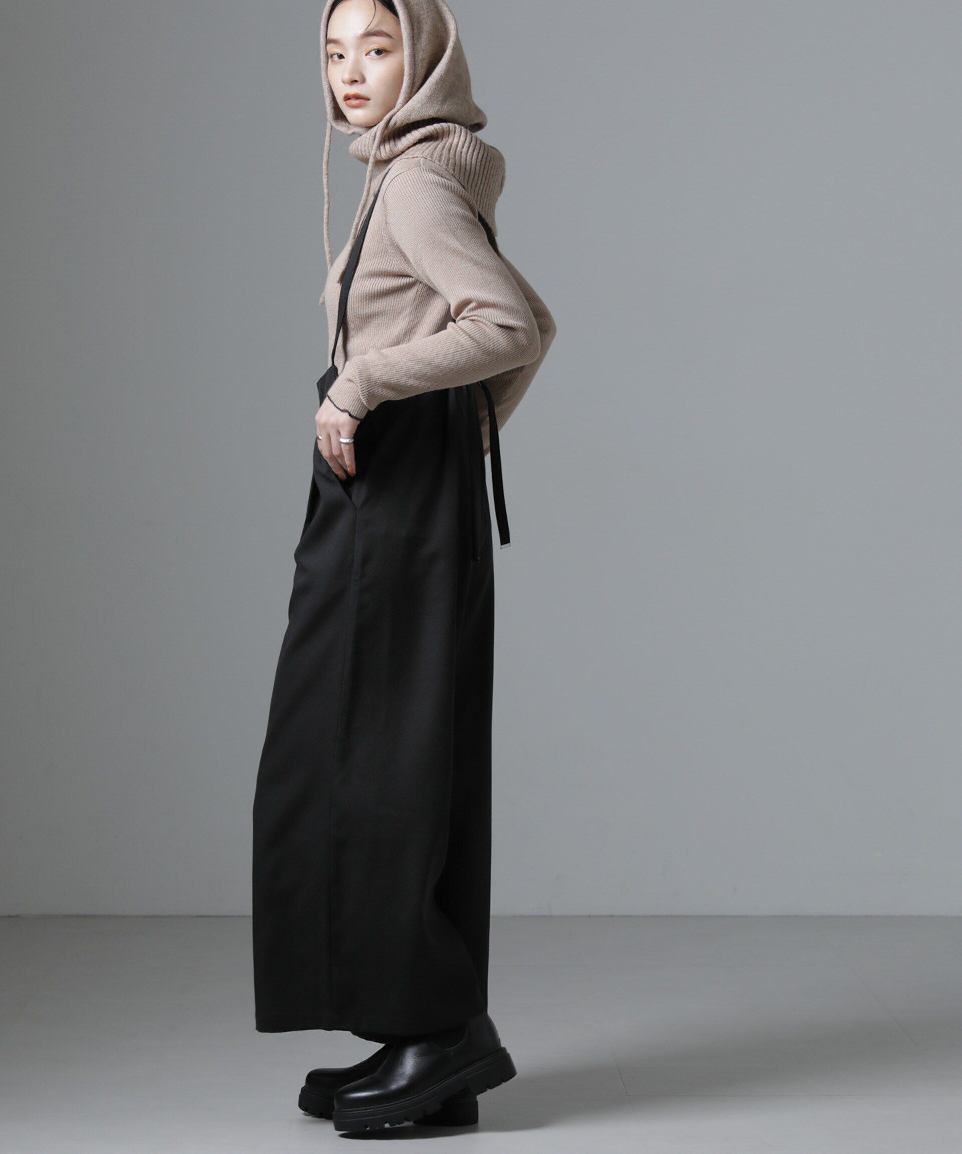 nano･universe「サロペットワイドパンツ（セットアップ可）」|ワンピース|