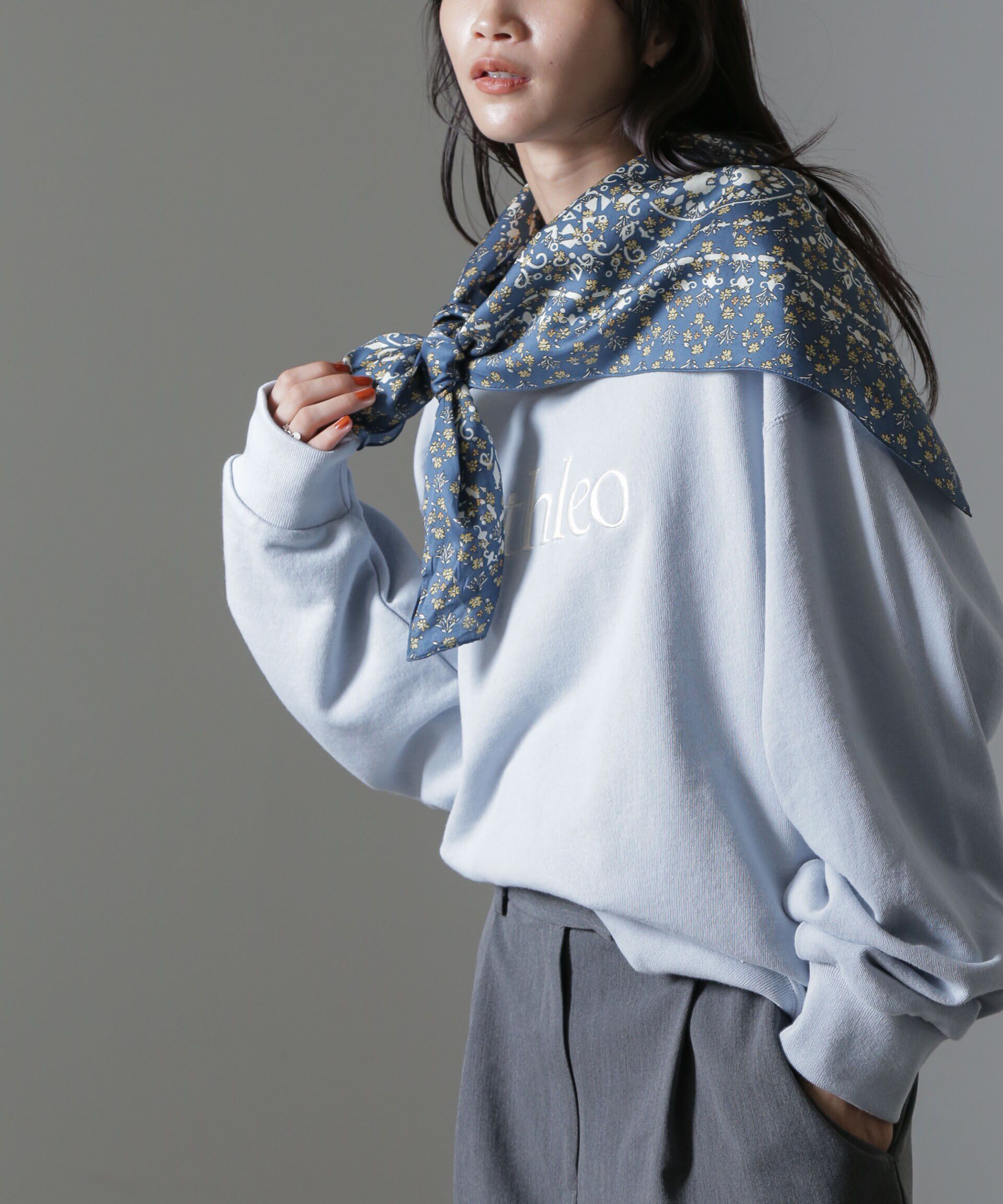 nano･universe「バンダナ柄フラワースカーフ」|その他|