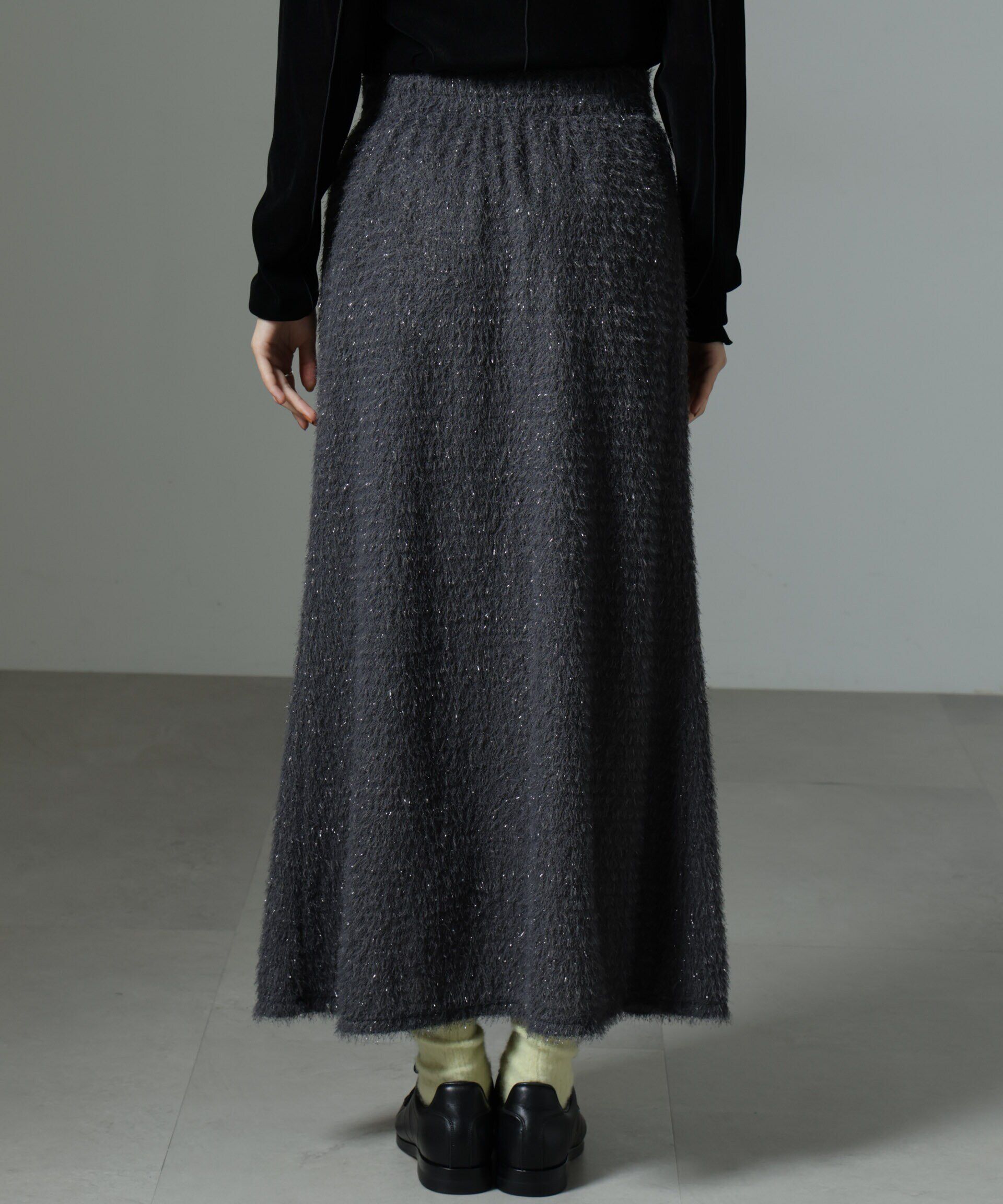 nano･universe「シャギーナロースカート（セットアップ可）」|スカート|