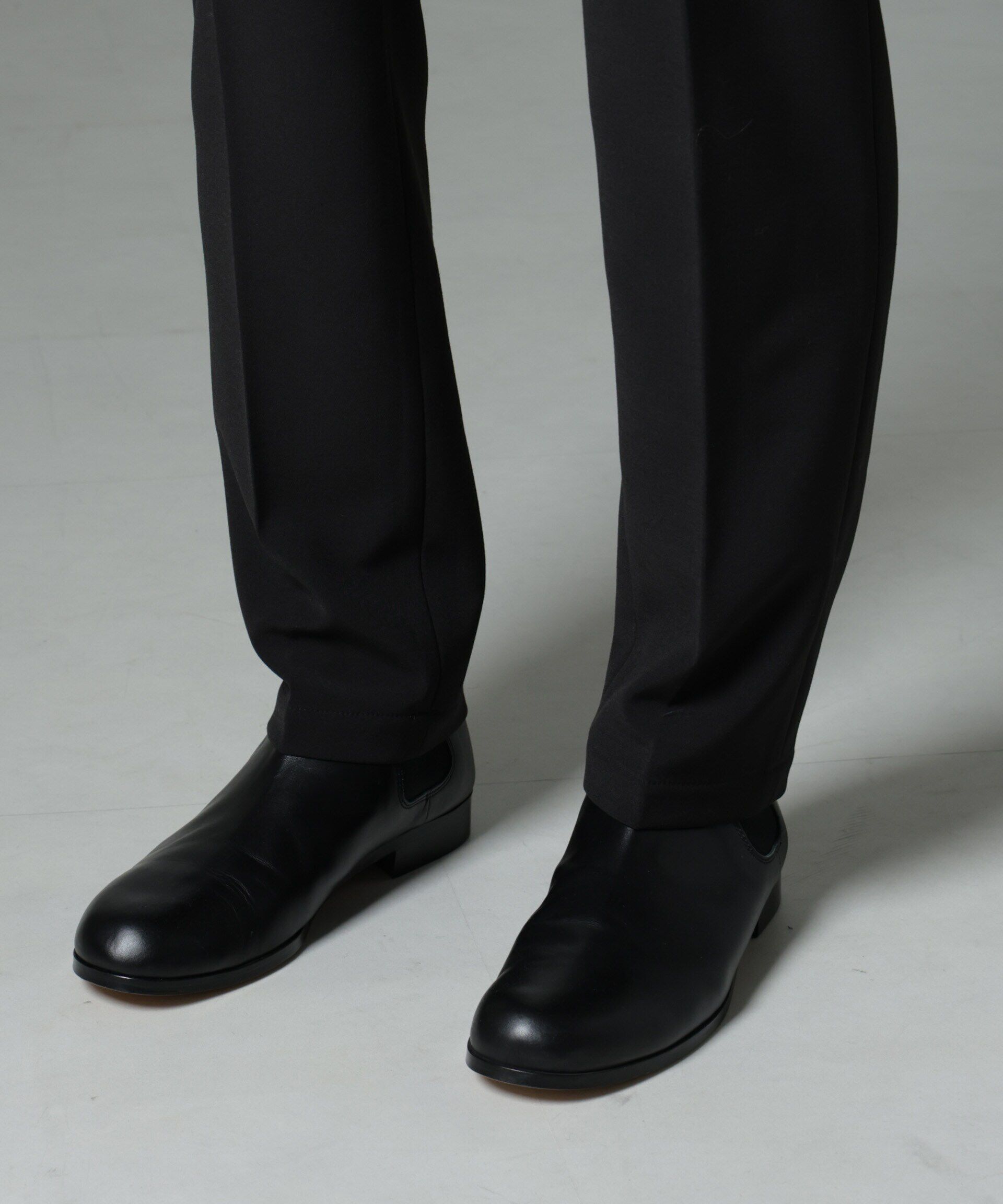 nano･universe「裏起毛ストレッチテーパード」|チノ|