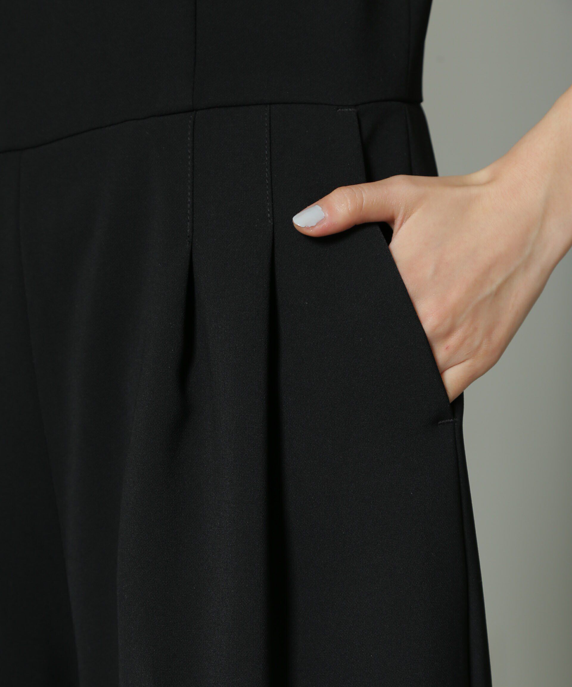 nano･universe「オーガンジーボレロ＆オールインワンセットパンツ」|ワンピース|