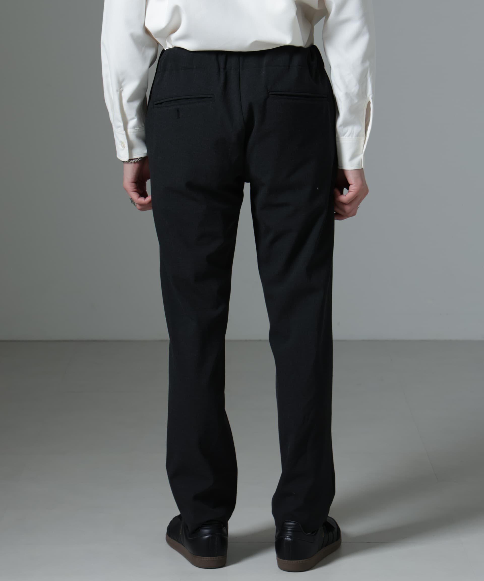 nano･universe「サイドリブストレッチイージーパンツ」|チノ|