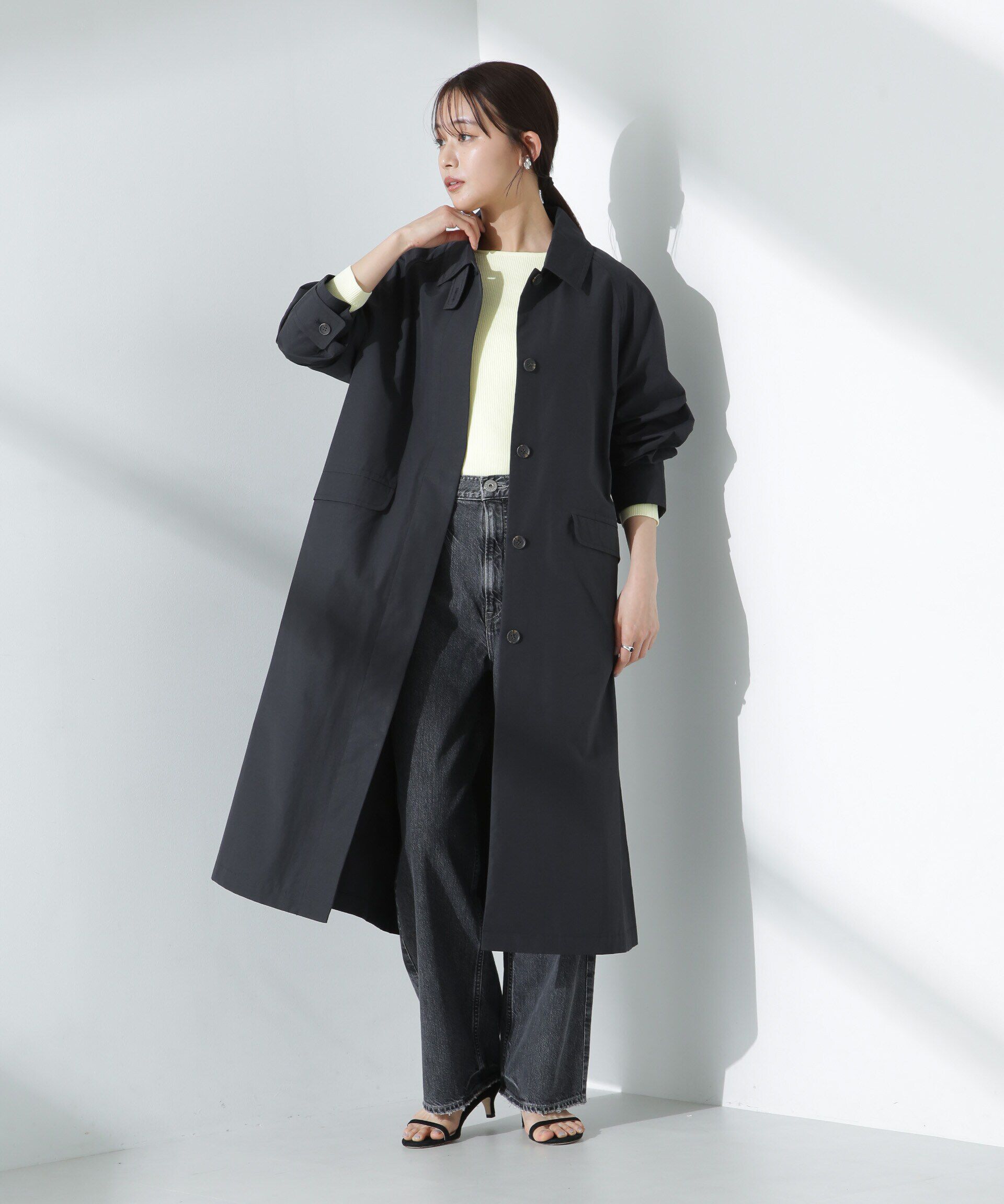 nano･universe「撥水＆花粉ガード ステンカラーコート」|その他|