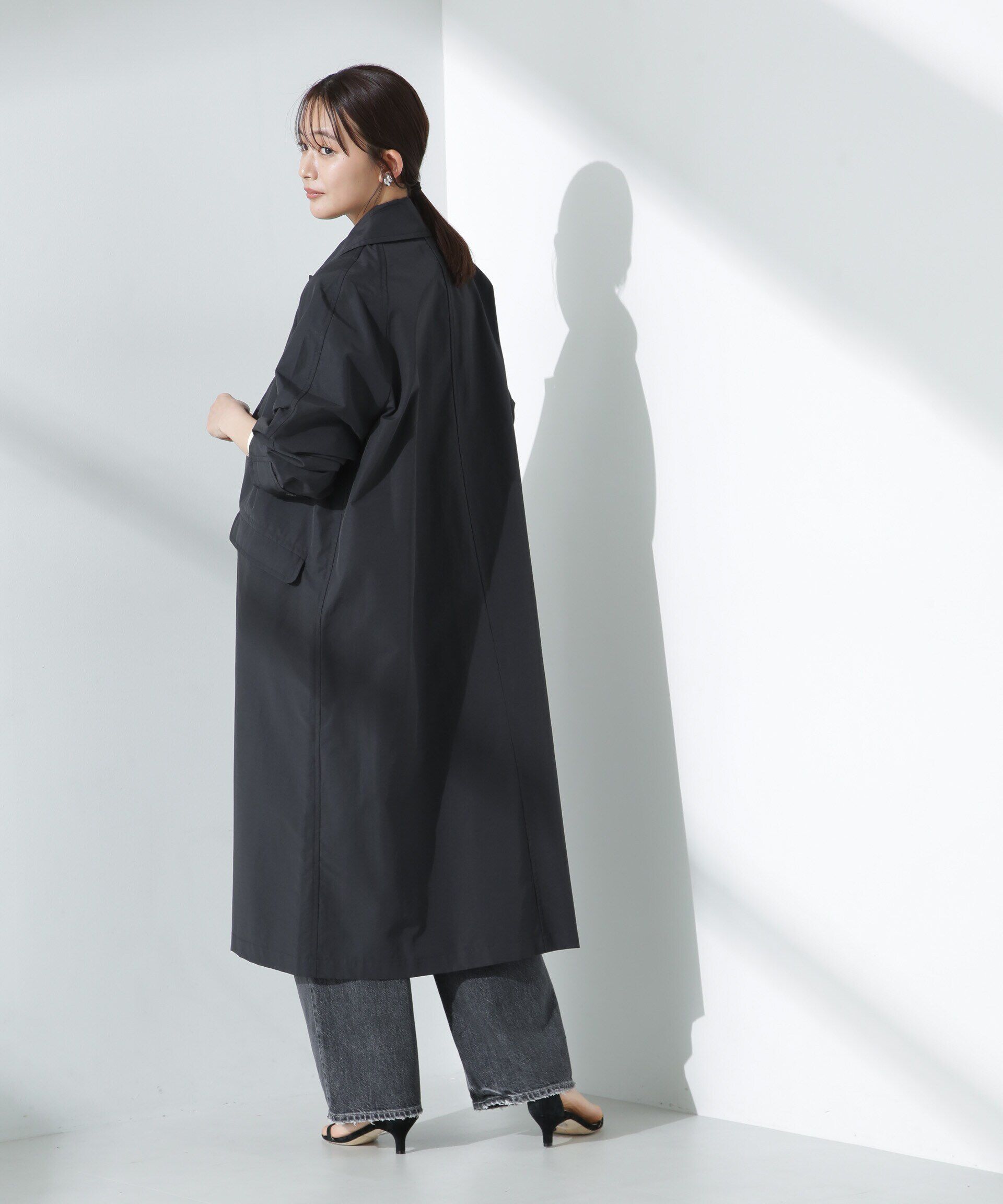 nano･universe「撥水＆花粉ガード ステンカラーコート」|その他|