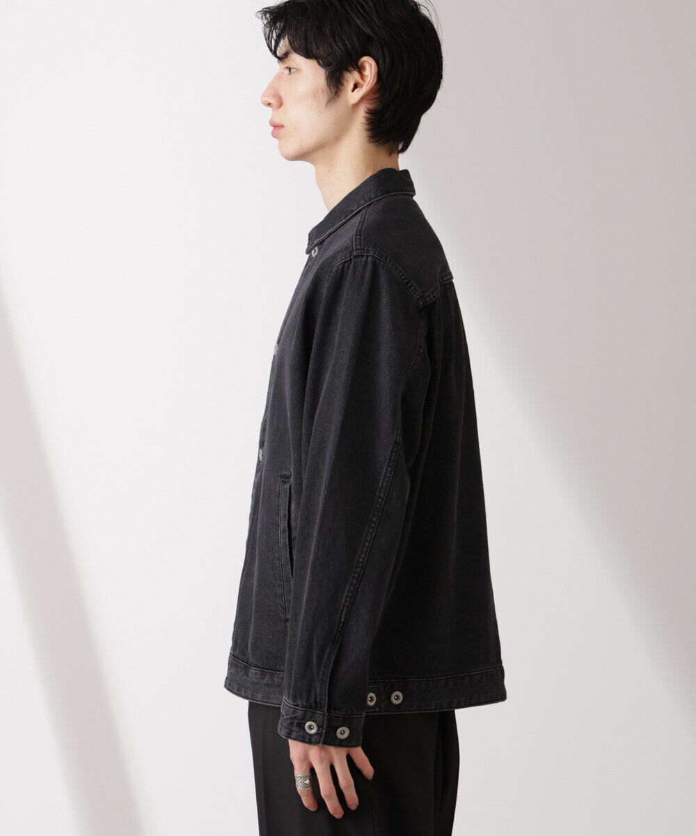 nano･universe「デニムブルゾン」|ブルゾン・スタジャン|