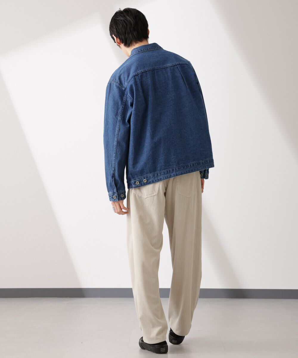 nano･universe「デニムブルゾン」|ブルゾン・スタジャン|