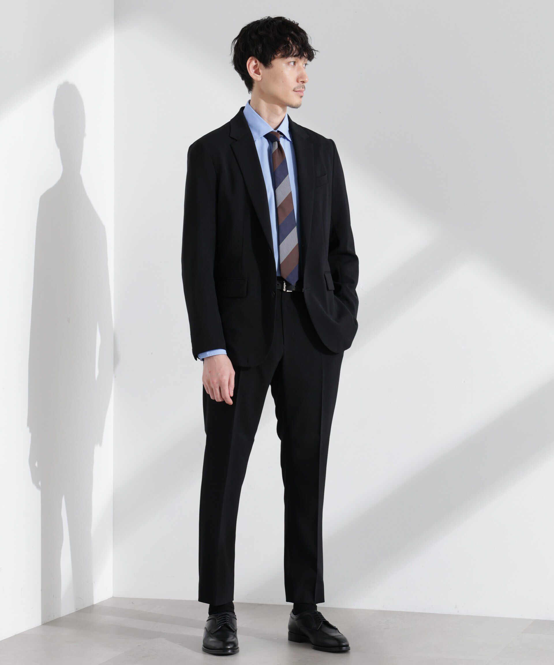 nano･universe「「Damerino」ドビークロスストレッチセットアップ」|スーツ|