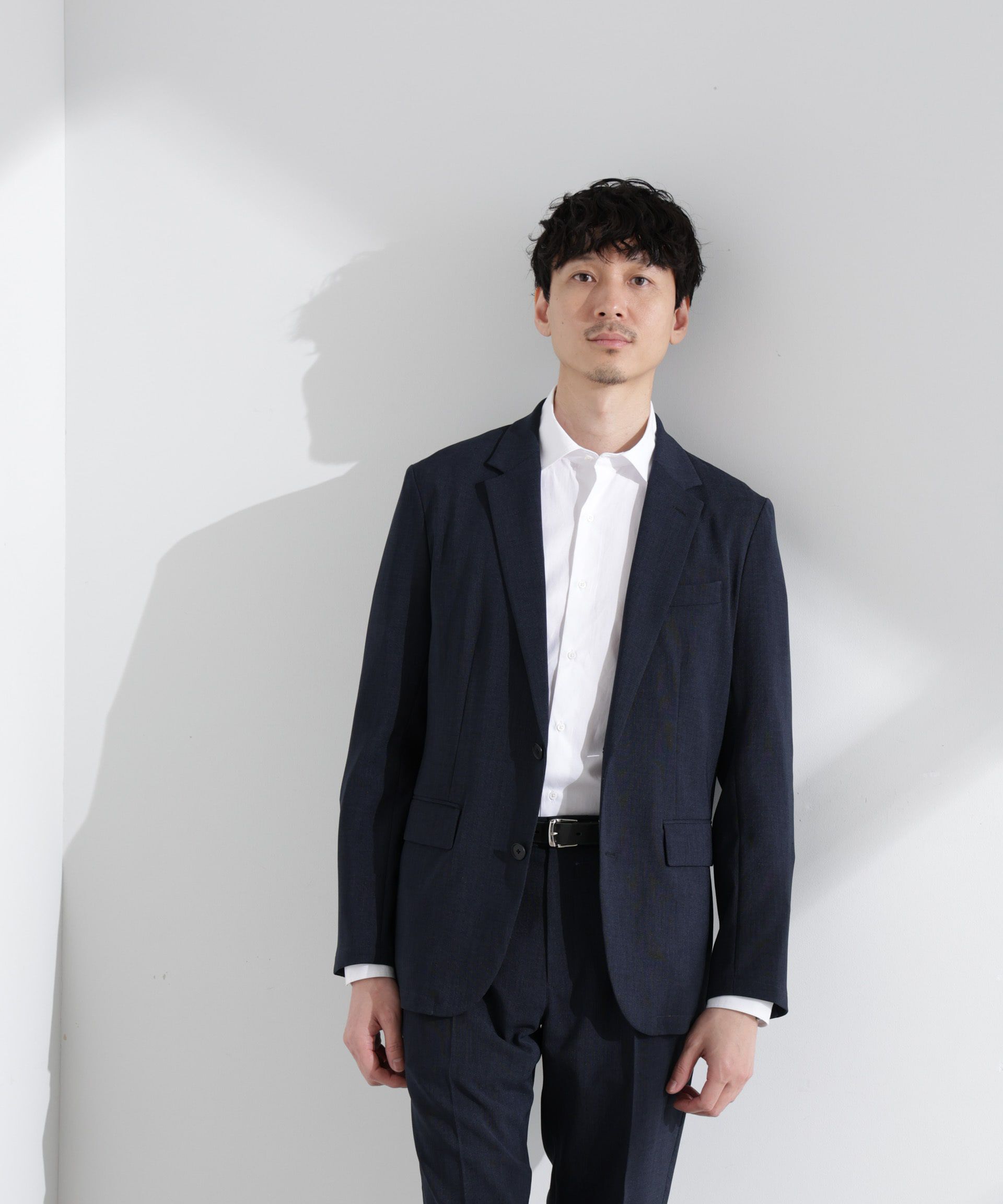 nano･universe「「Damerino」ドビークロスストレッチセットアップ」|スーツ|