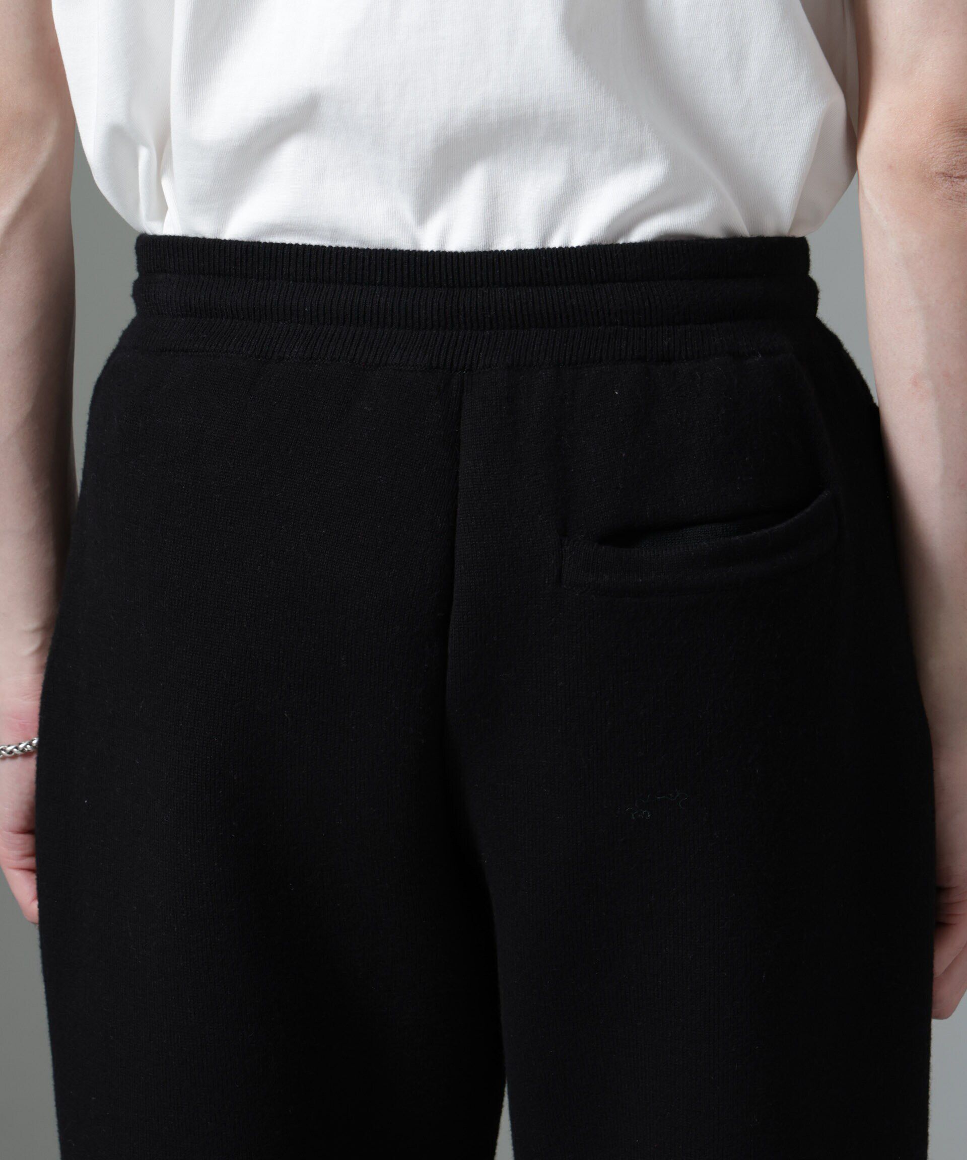 nano･universe「ダブルニットコジートレーナーパンツ」|ニット・セーター|