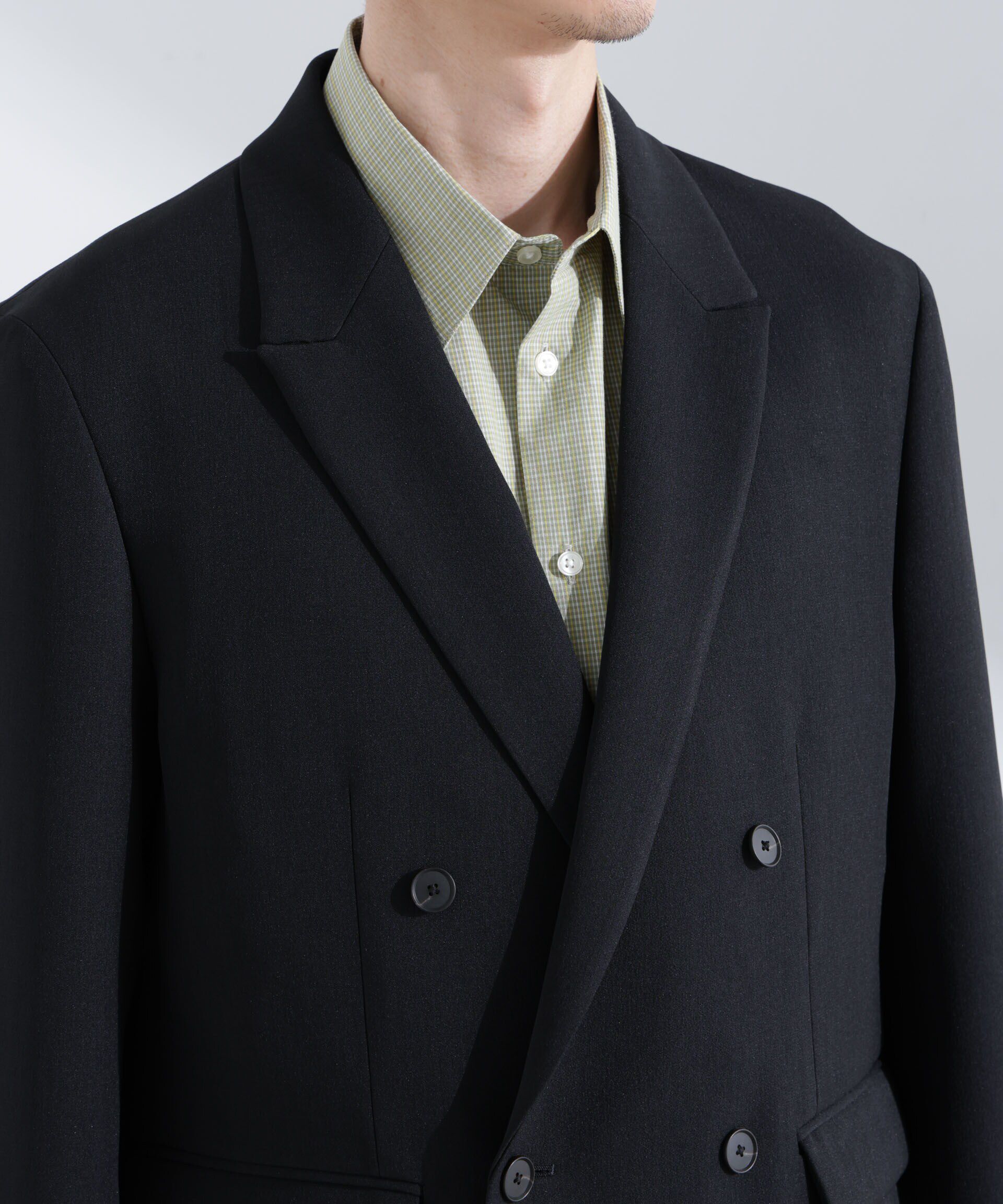 nano･universe「ReflaxR ダブルクロスウェザージャケット（セットアップ可）」|テーラードジャケット|