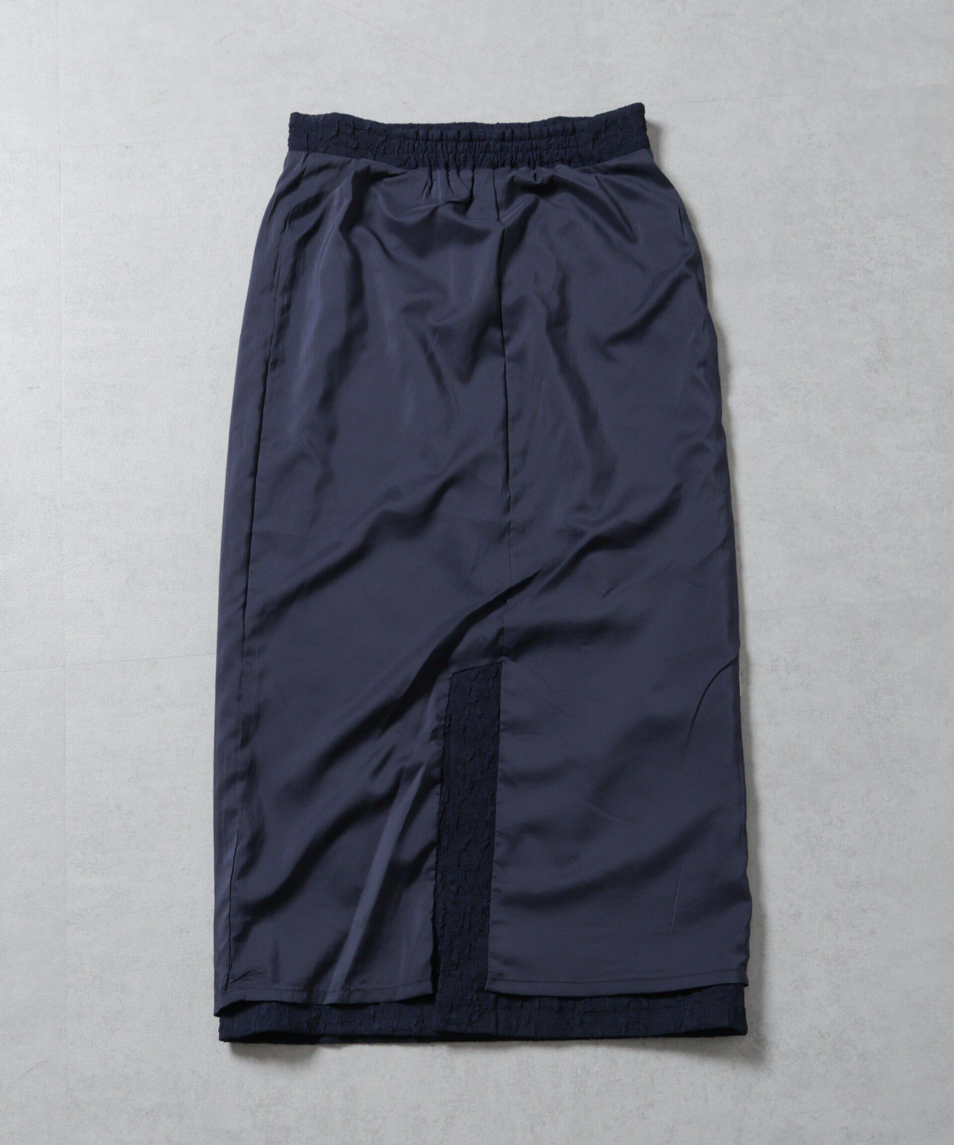 nano･universe「troisiemechaco/パフィージャガード スカート(セットアップ可)」|スカート|