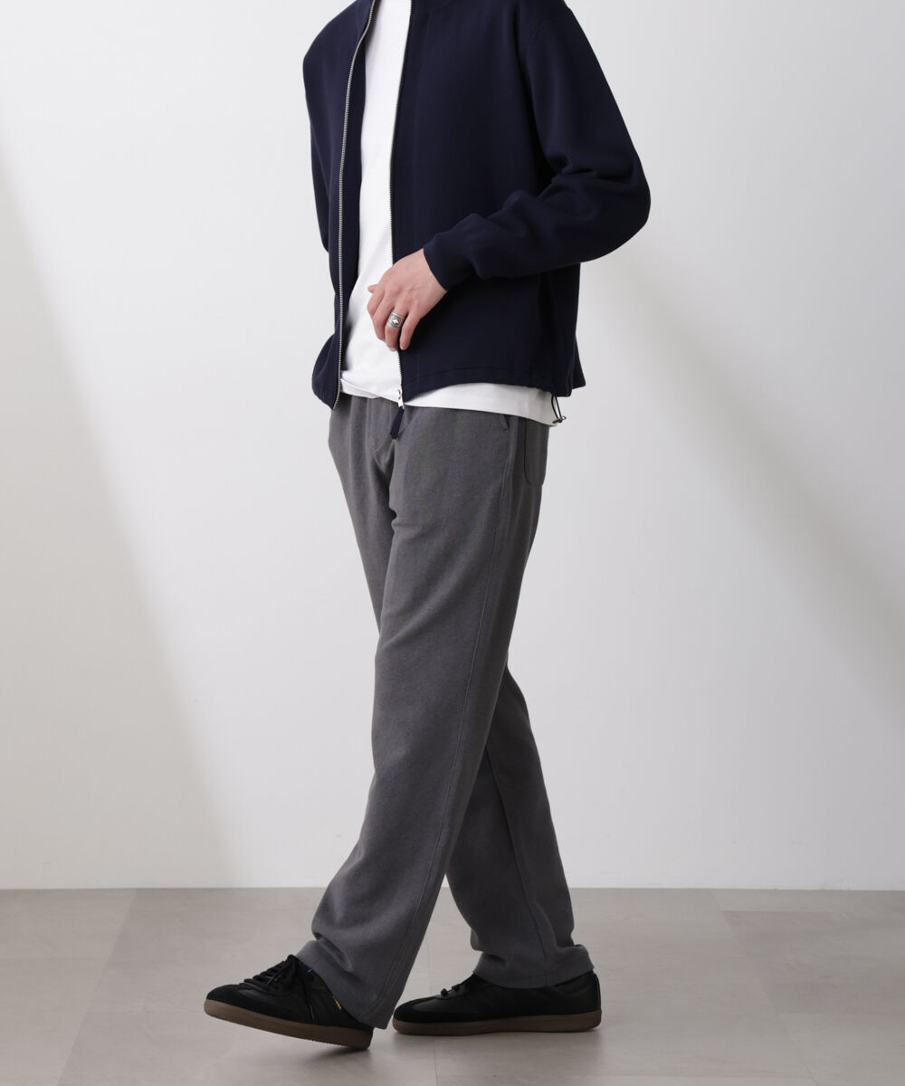 nano･universe「ブークレダンボールイージーパンツ」|チノ|グレー