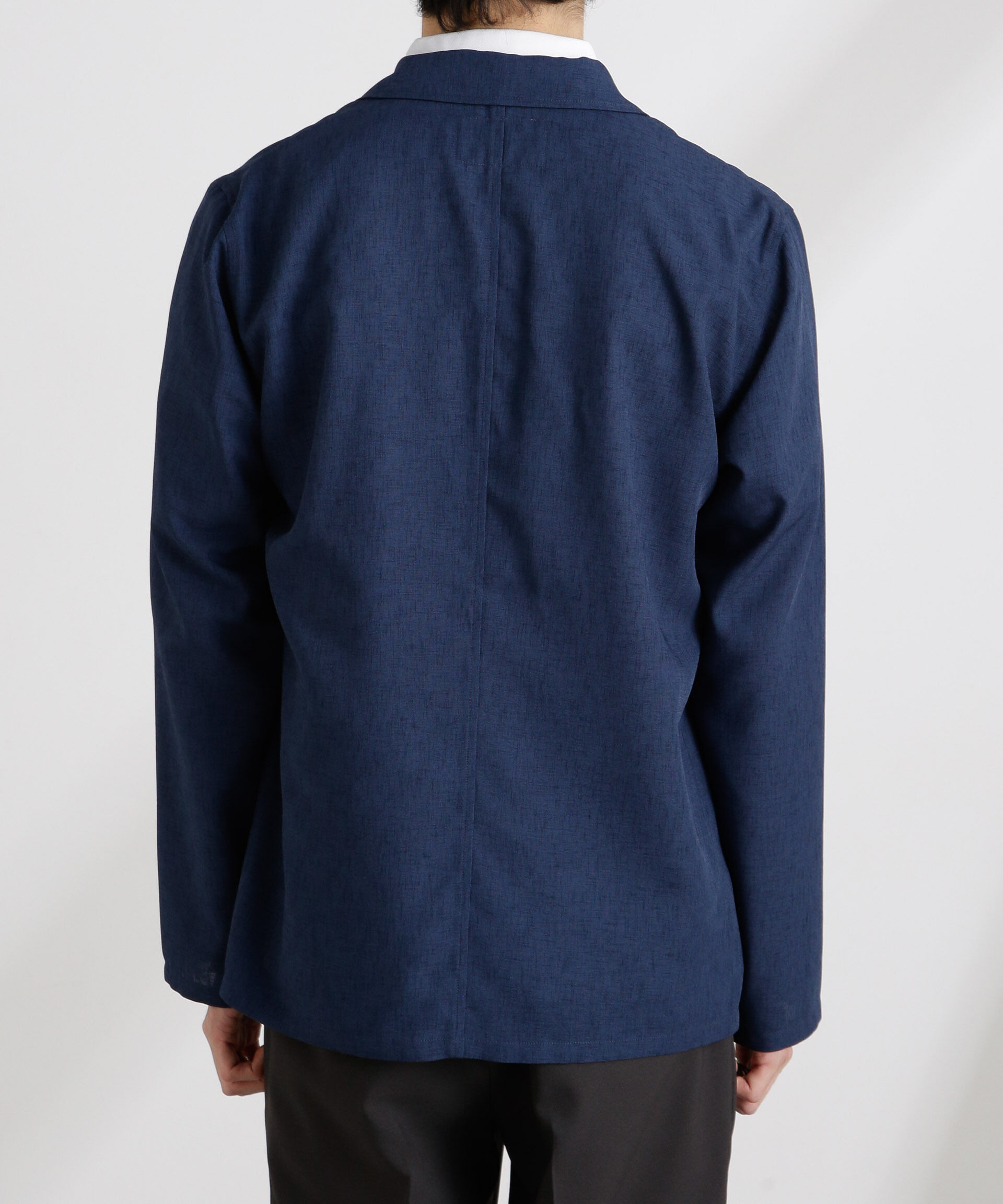 nano･universe「テックリネンライトジャケット」|テーラードジャケット|