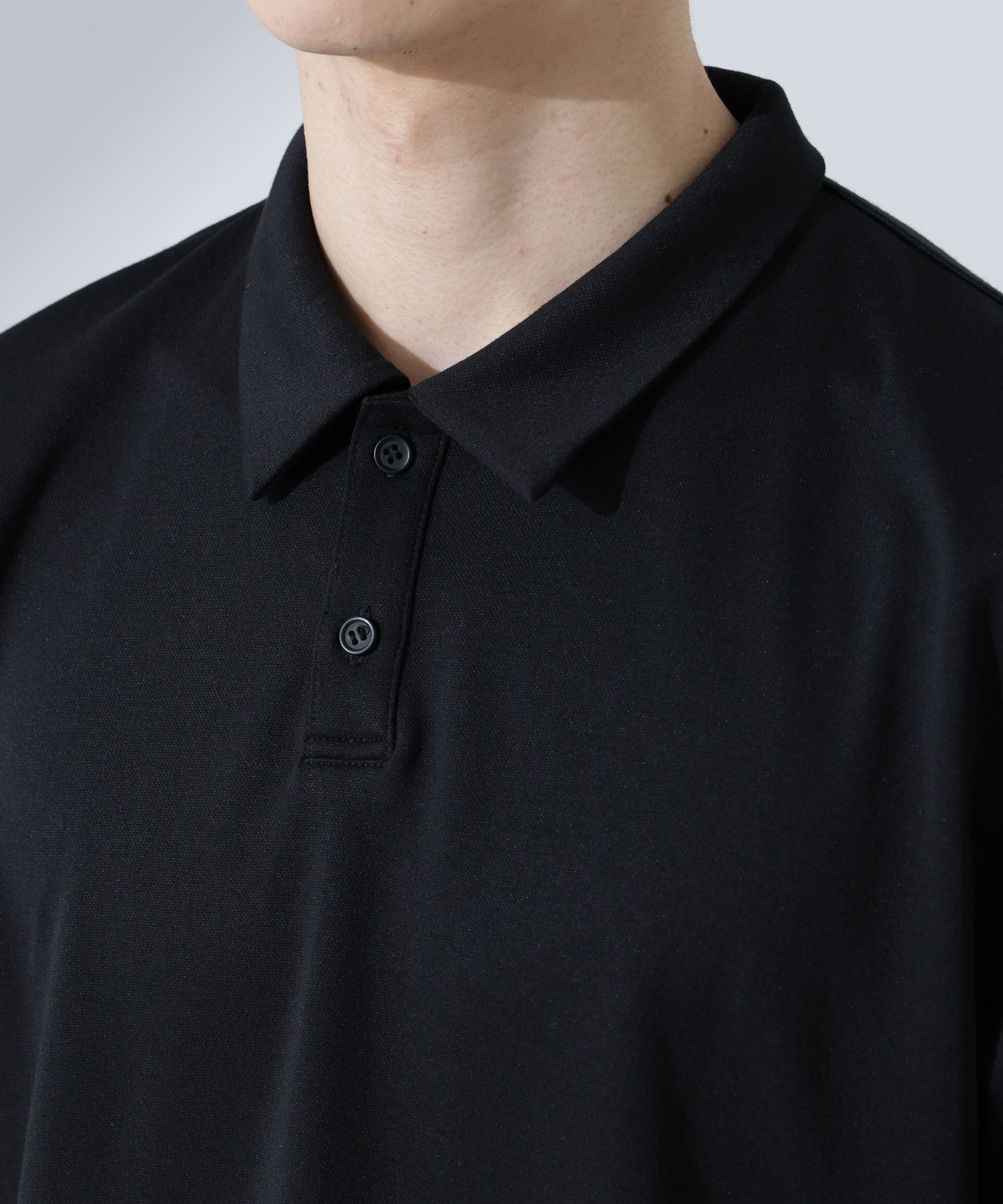 nano･universe「Pe/Ry鹿の子ポロシャツ 半袖」|Tシャツ・カットソー|