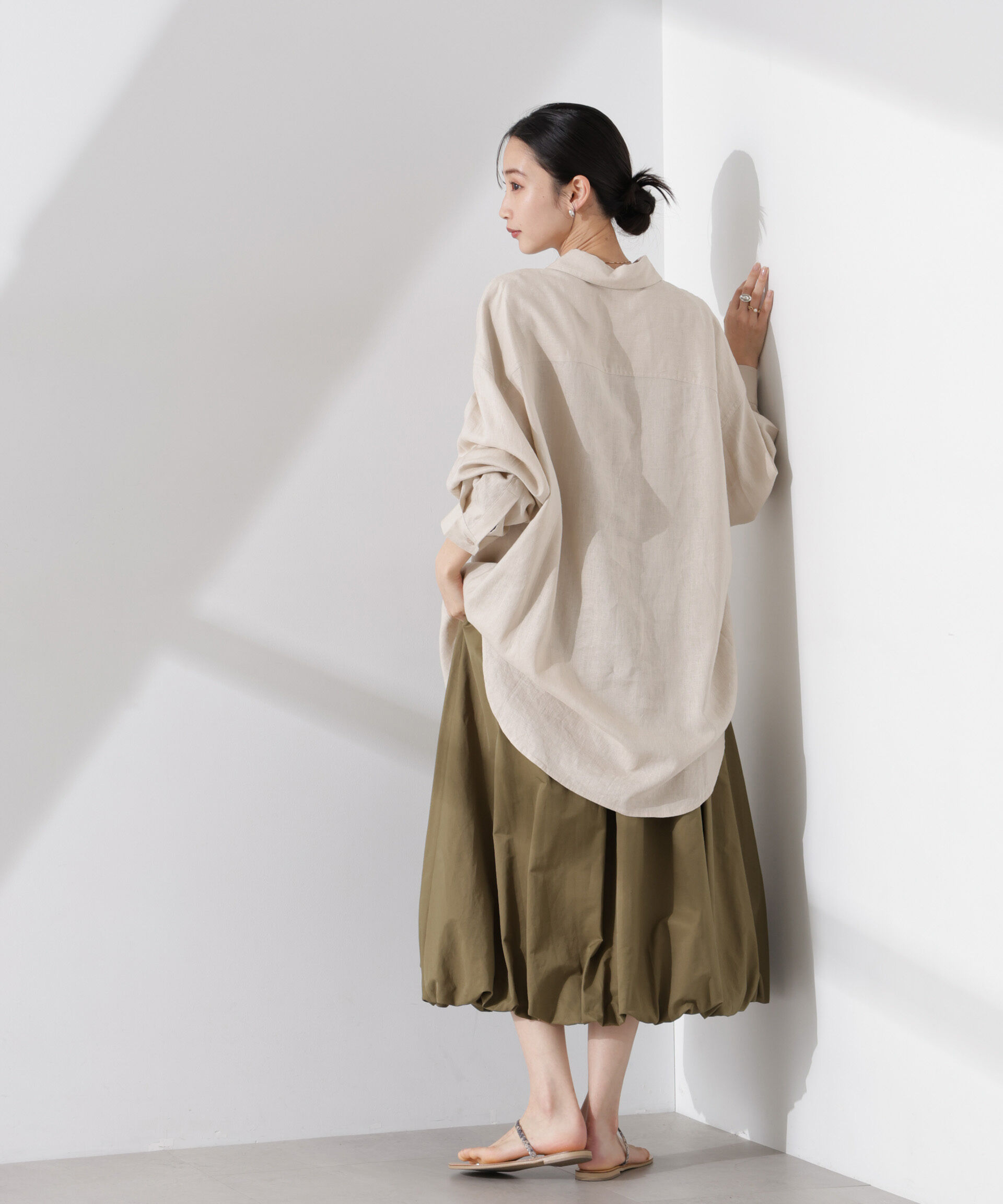 nano･universe「バルーンスカート」|スカート|