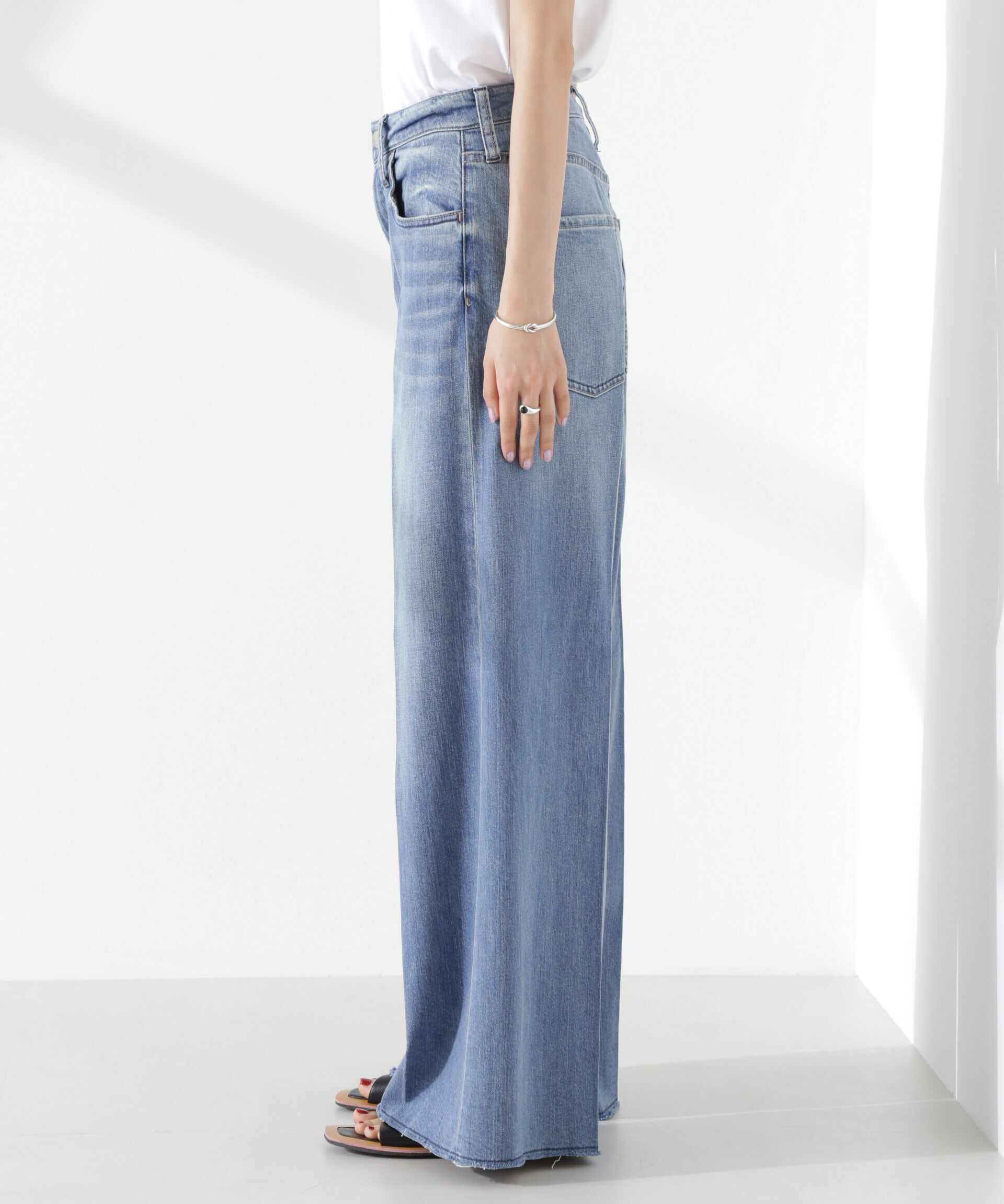 nano･universe「Healthy DENIM/Wild Ginger バギーデニム」|チノ|