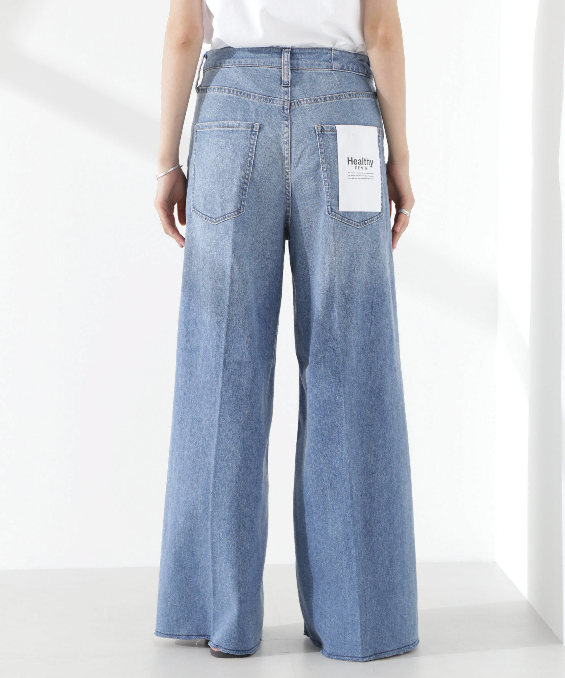 nano･universe「Healthy DENIM/Wild Ginger バギーデニム」|チノ|