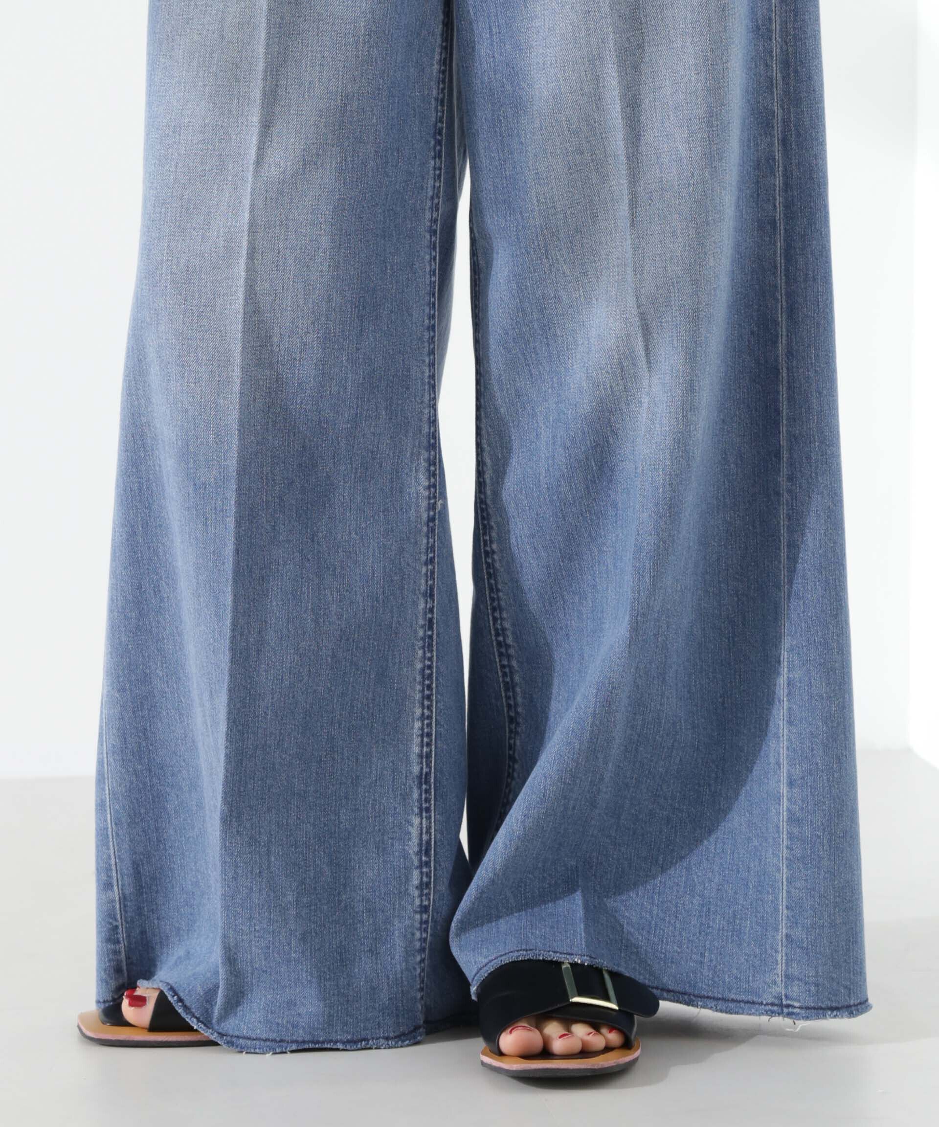 nano･universe「Healthy DENIM/Wild Ginger バギーデニム」|チノ|