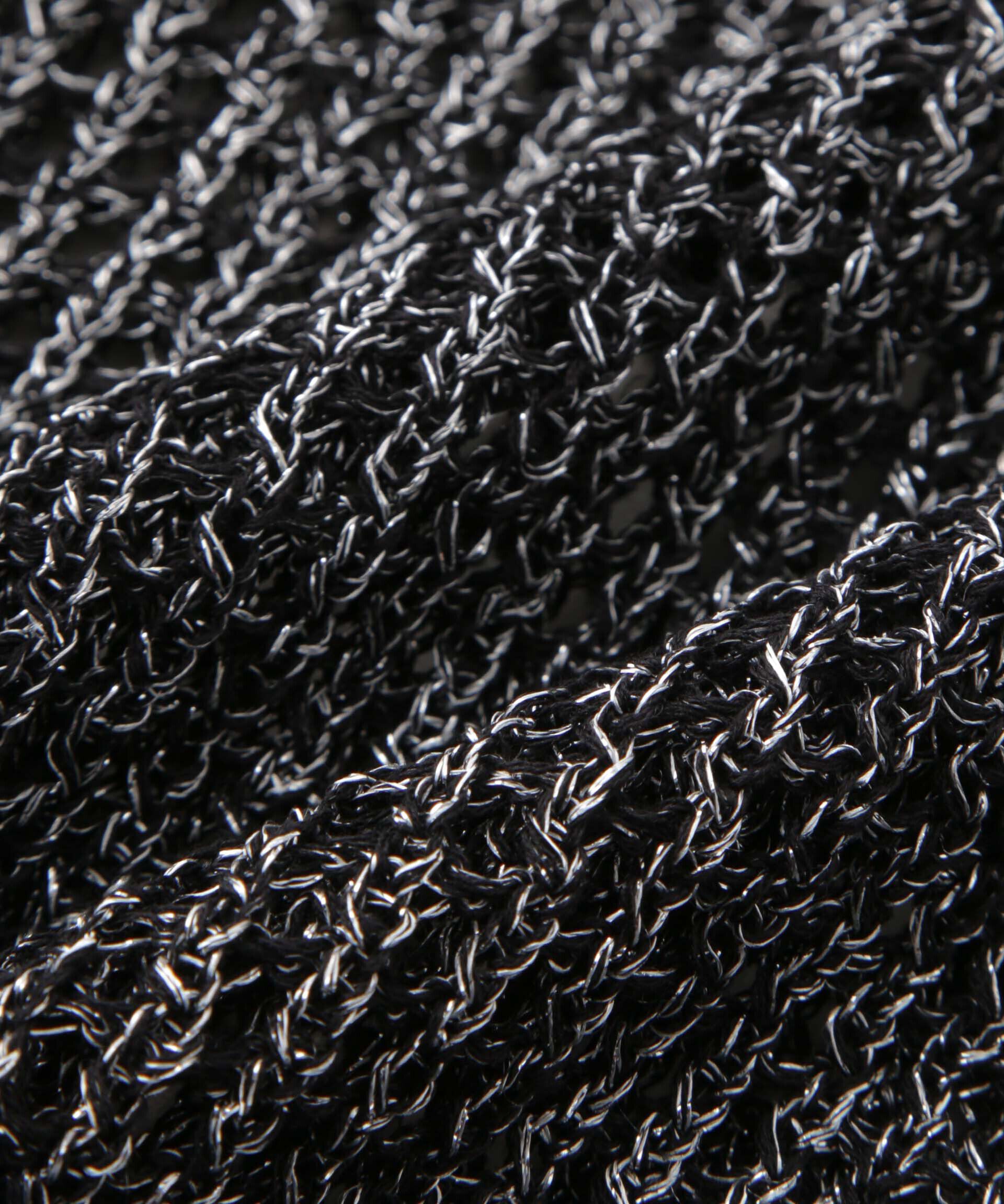 nano･universe「ラメメッシュニットタイトスカート (セットアップ可)」|スカート|