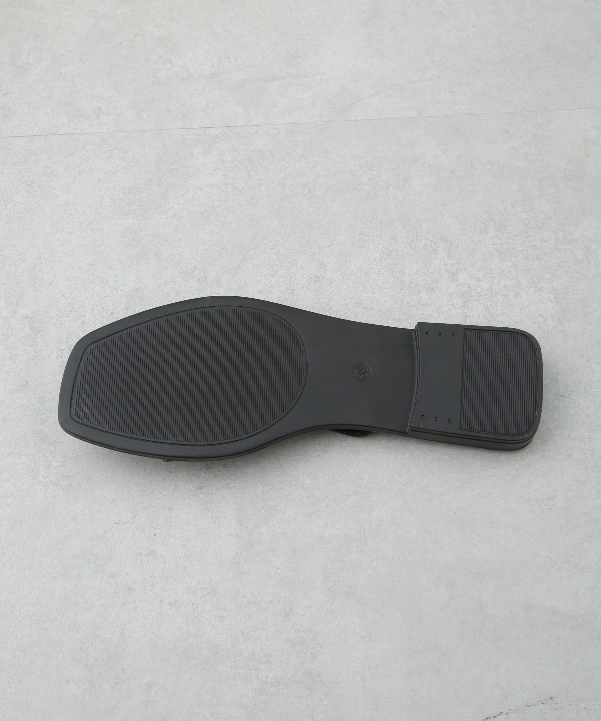 nano･universe「ラインストーン細ストラップサンダル」|サンダル|