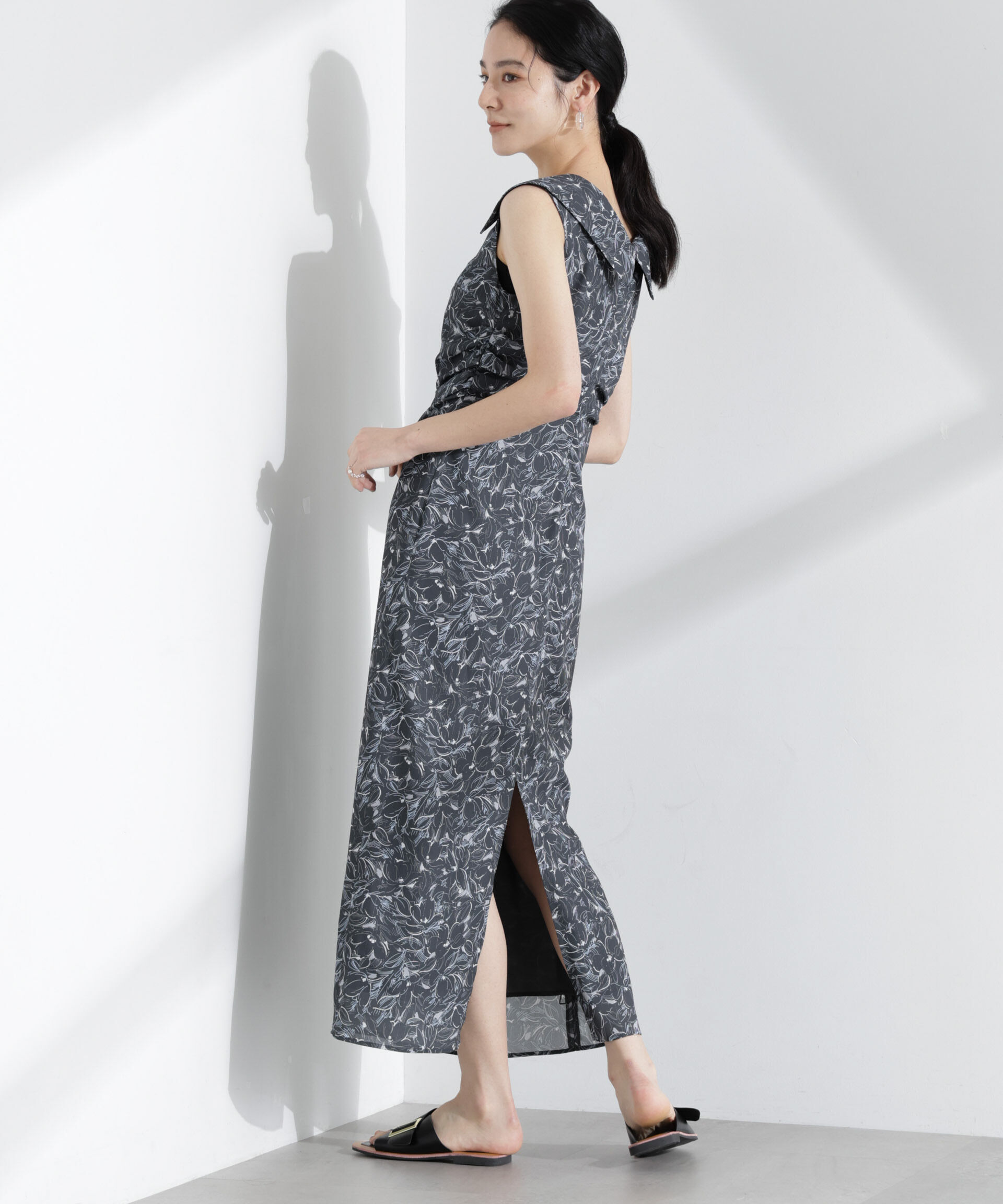  「ロンシャンオールドコレクション フラワーワンピース」|ワンピース|