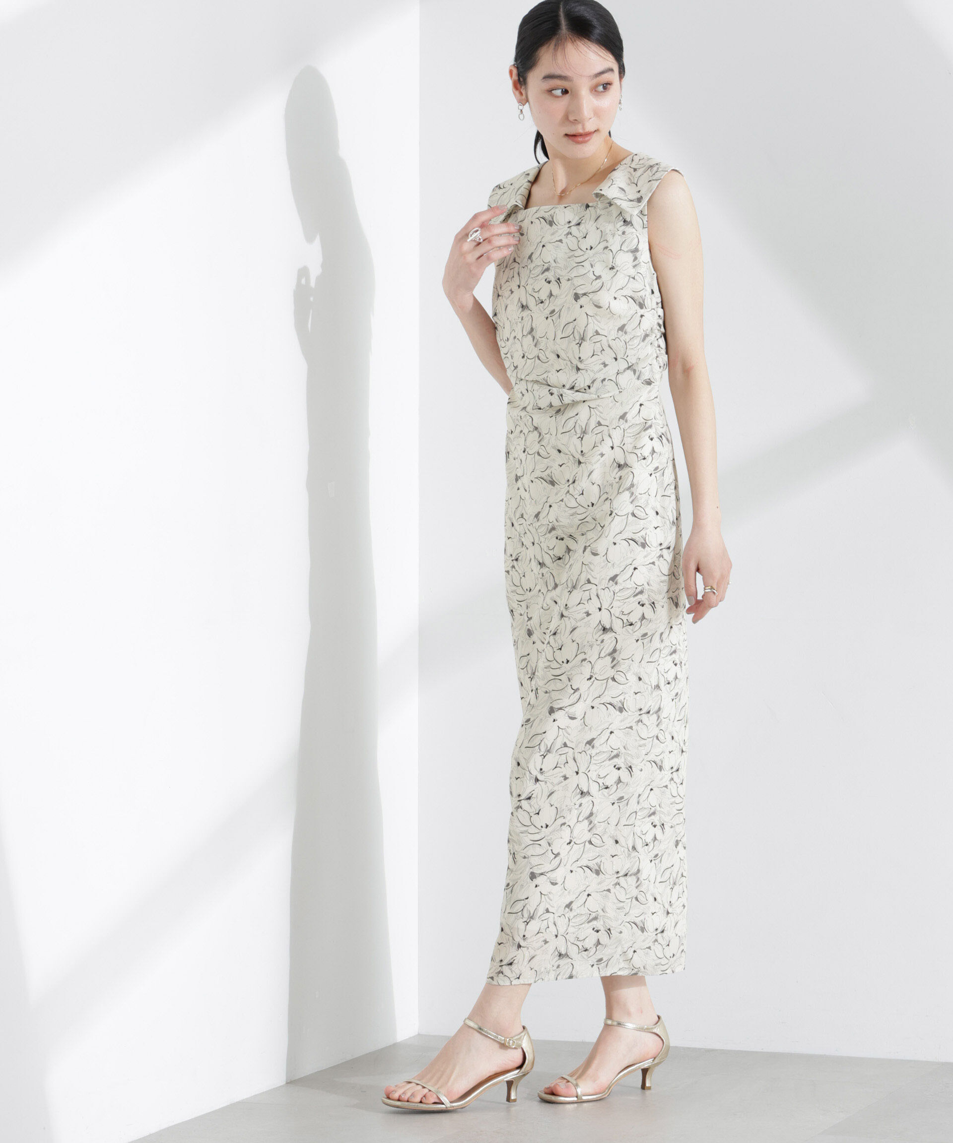  「ロンシャンオールドコレクション フラワーワンピース」|ワンピース|