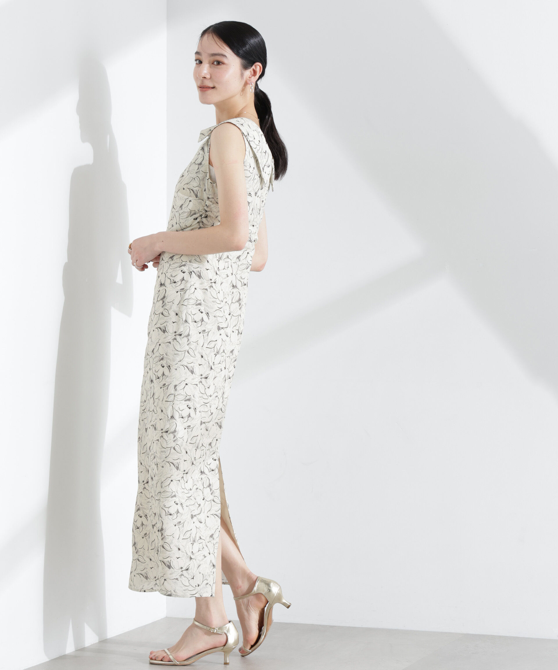  「ロンシャンオールドコレクション フラワーワンピース」|ワンピース|