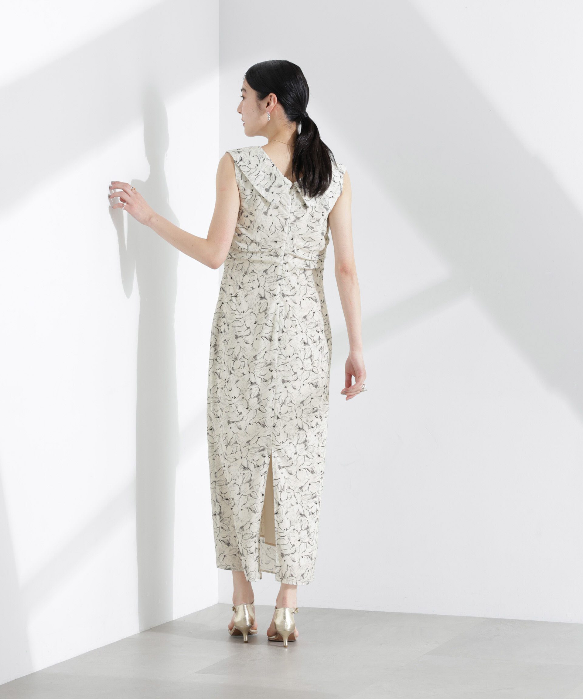  「ロンシャンオールドコレクション フラワーワンピース」|ワンピース|