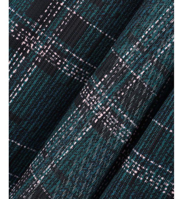 組曲「【WEB限定カラーあり】ツイードチェックチュールプリント スカート」|スカート|