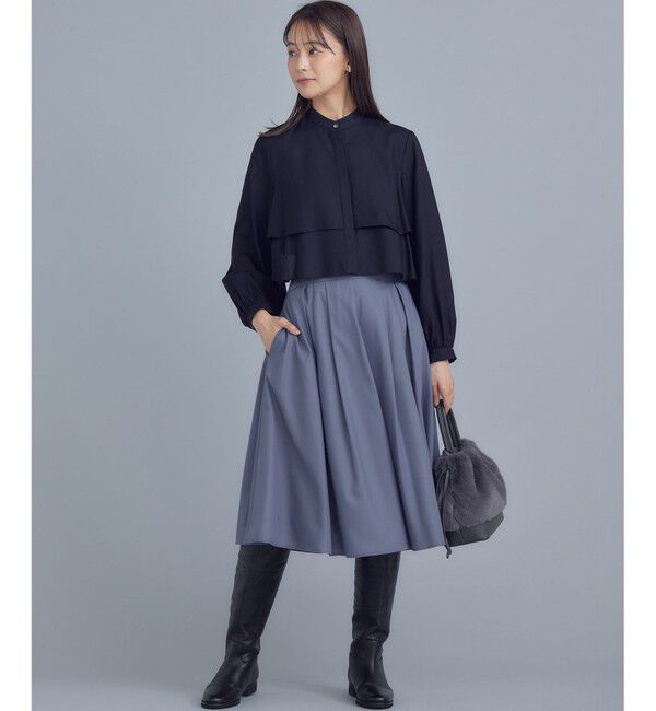 組曲「タックフレアカラースカート」|スカート|