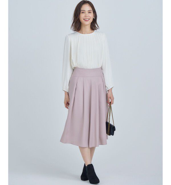 組曲「タックフレアカラースカート」|スカート|