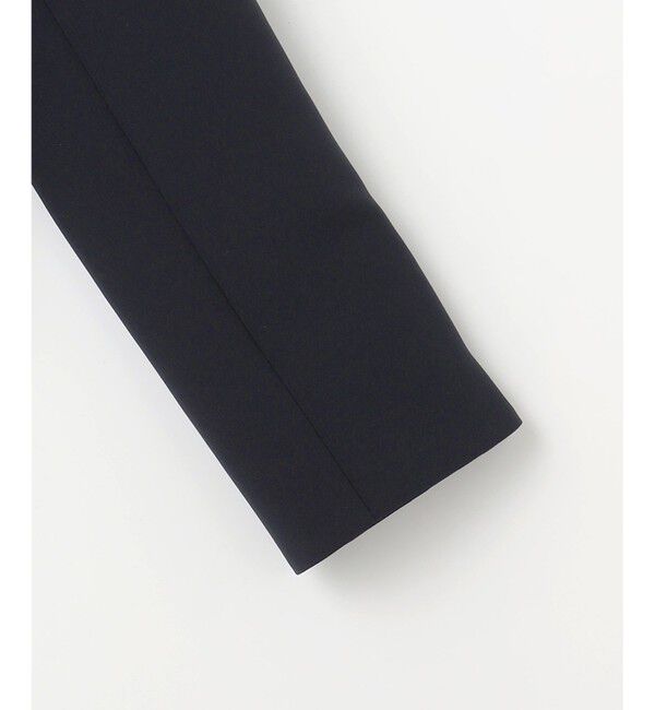 組曲「【WEB限定・KUMIKYOKU NAVY】コンフォータブルドレープ ノーカラージャケット」|ノーカラージャケット|