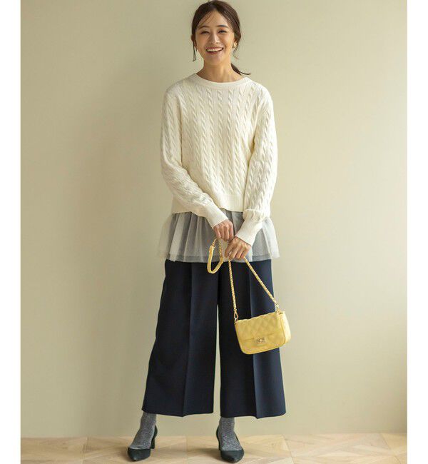 組曲「チュールレイヤードタンク」|タンクトップ|