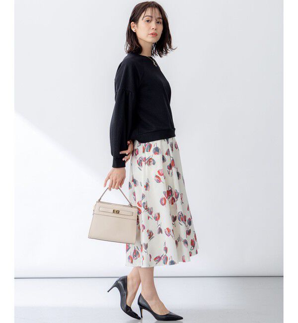 組曲「チューリッププリント フレアスカート」|スカート|