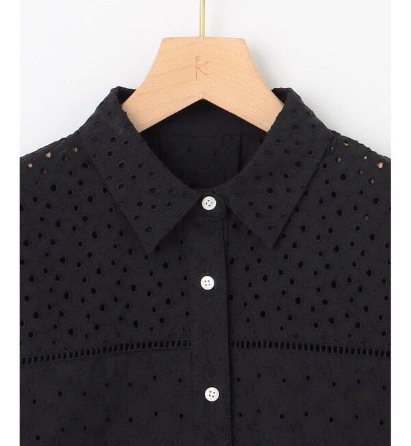 組曲「エンブロイダリーレース襟付 ブラウス」|シャツ・ブラウス|