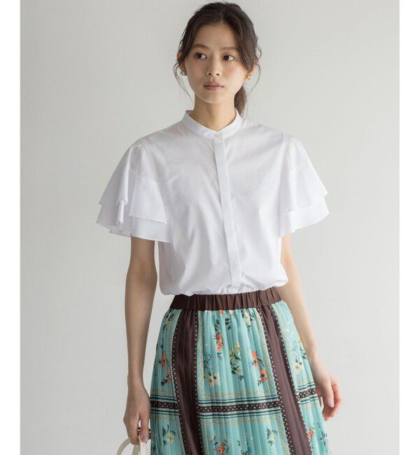組曲「コットンレーヨンシャーティング ブラウス」|シャツ・ブラウス|