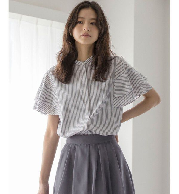 組曲「コットンレーヨンシャーティング ブラウス」|シャツ・ブラウス|