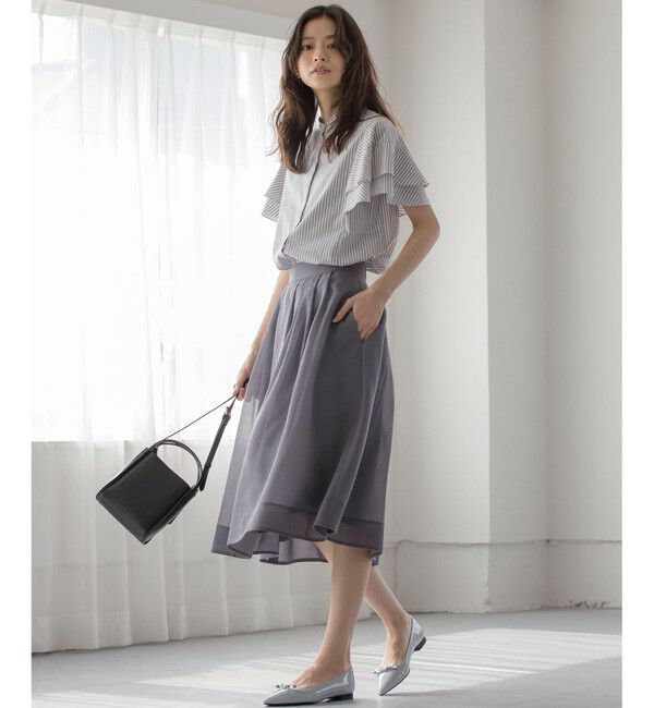 組曲「コットンレーヨンシャーティング ブラウス」|シャツ・ブラウス|