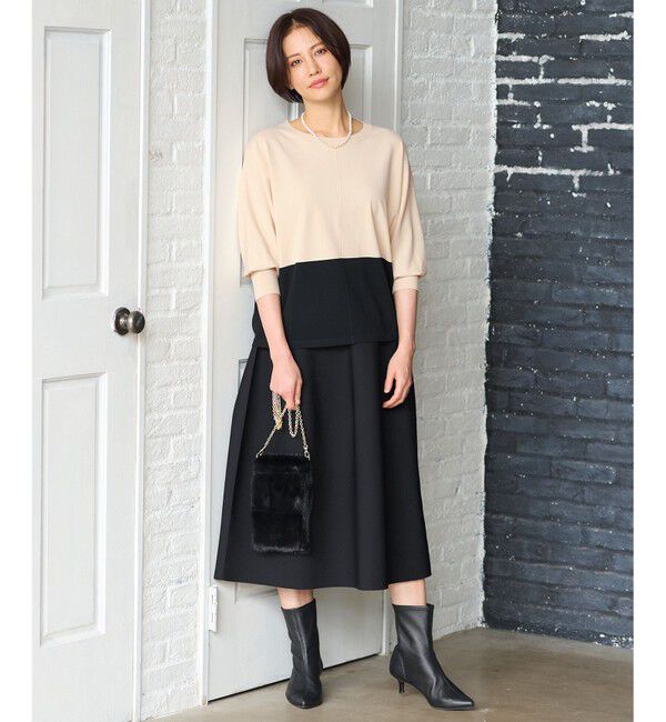 自由区「【洗える】ポリエステルホールガーメント スカート」|スカート|