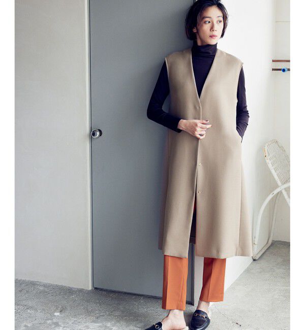 自由区「【2WAY】ライトウールダブルクロス ジャンパースカート」|ジャンパースカート|