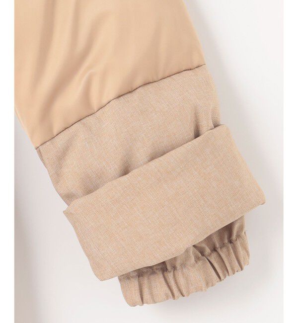 自由区「【撥水加工・洗える】ブライトダウンフード付き ダウンコート」|ダウン|