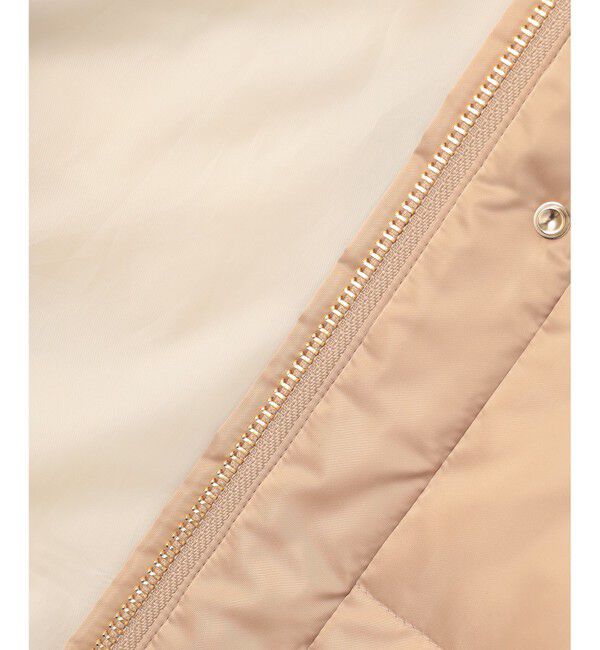 自由区「【撥水加工・洗える】ブライトダウンフード付き ダウンコート」|ダウン|