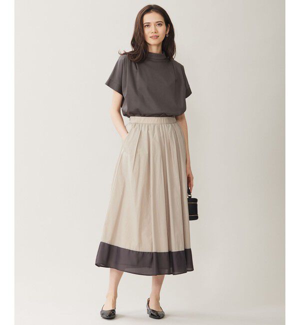 自由区「【UVケア・接触冷感・洗える】シアータック スカート」|スカート|