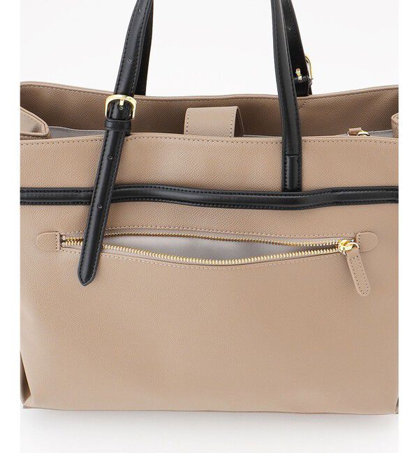 自由区「サフィアーノコンビトート バッグ」|トートバッグ|