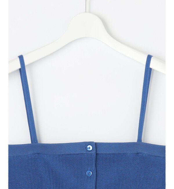 自由区「【洗える】ドライコットンハイゲージニット ビスチェ」|その他|