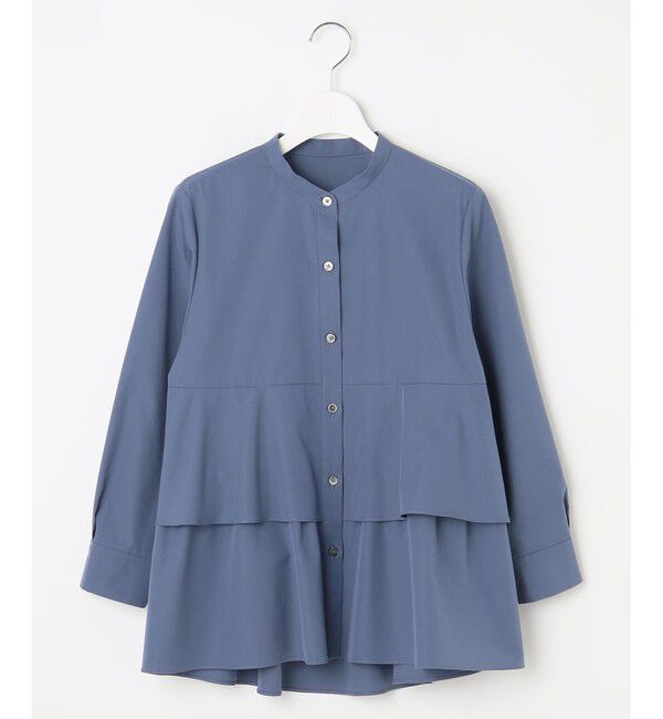 自由区「【洗える】コットンティアード ブラウス」|シャツ・ブラウス|