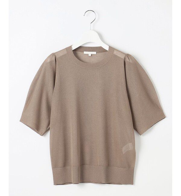 自由区「ブライトシアープルオーバー ニット」|ニット・セーター|