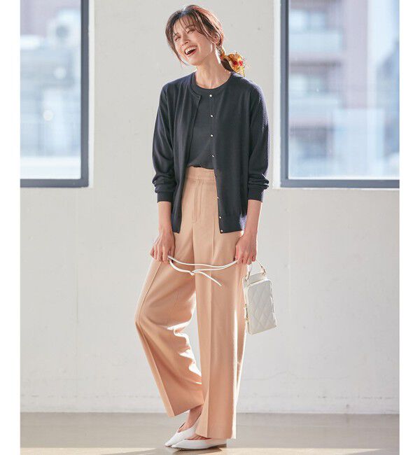 23区「【新色追加】キルティング スマホ ポシェット」|ショルダー・メッセンジャー|