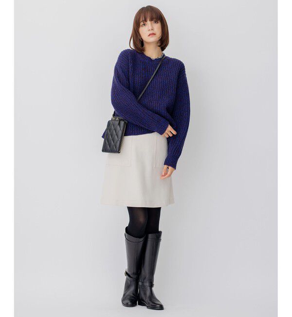 23区「【新色追加】キルティング スマホ ポシェット」|ショルダー・メッセンジャー|