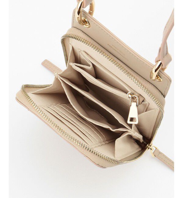 23区「【新色追加】キルティング スマホ ポシェット」|ショルダー・メッセンジャー|